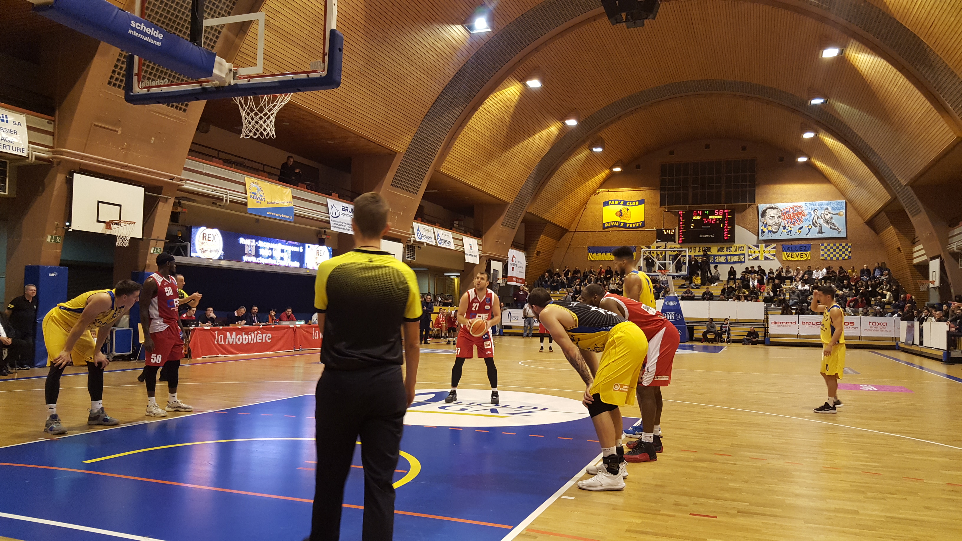 Basket: Vevey fait régner sa loi aux Galeries du Rivage